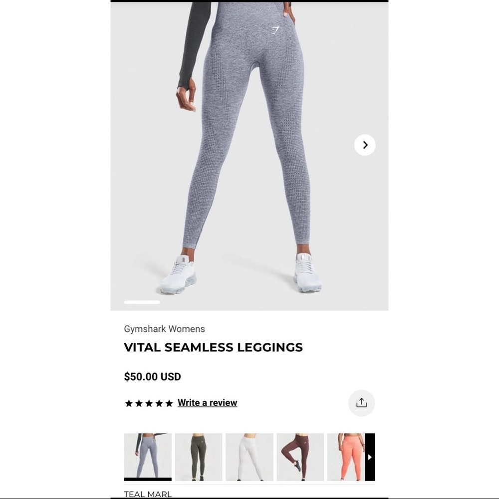 Gymshark vital seamless leggings